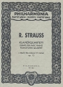 Quartett c-Moll op.13 fr Klavier und Streichtrio Studienpartitur