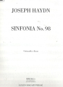 Sinfonie B-Dur Nr.98 Hob.I:98 fr Orchester Cello/Bass