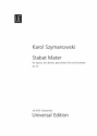 Stabat Mater op.53 fr Soli, gem CHor und Orchester Chiorpartitur