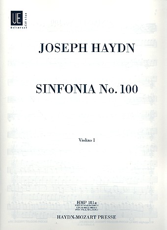 Sinfonie G-Dur Hob.I:100 fr Orchester Violine 1