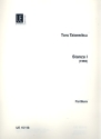 Stanza  I (1969) fr Gitarre, Harfe, Klavier (Celesta), Vibraphon und Frauenstimme Partitur