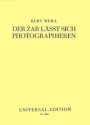 Der Zar lsst sich fotografieren op.21 Libretto