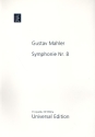 Sinfonie Nr.8 fr Soli, gem Chor und und Orchester Chorpartitur