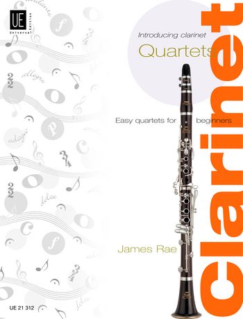 Introducing clarinet quartets for clarinets Partitur und Stimmen Easy quartets for beginners