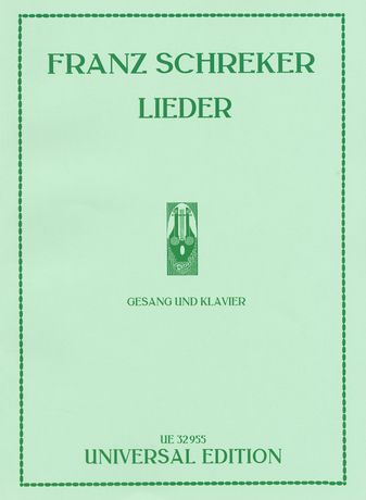 Lieder fr Gesang und Klavier (dt)