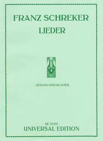 Lieder fr Gesang und Klavier (dt)