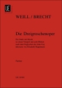 Die Dreigroschenoper  (Studien-) Partitur (dt)