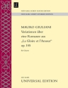 Variationen ber eine Romanze aus La Gloire et l'Amour op.105 fr Gitarre