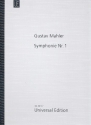 Sinfonie Nr.1 fr Orchester Partitur,  gebunden