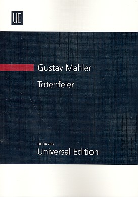 Totenfeier fr Orchester Studienpartitur