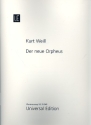 Der neue Orpheus op.16 fr Sopran, Violine und Orchester Klavierauszug mit Violinstimme