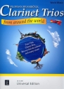Clarinet Trios from around the World: fr 3 Klarinetten Partitur und Stimmen