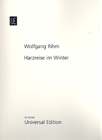 Harzreise im Winter fr Bariton und Klavier