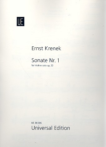 Sonate Nr.1 op.33 fr Violine