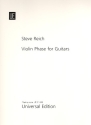 Violin Phase for guitar and pre-recorded tape (four guitars) score