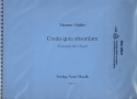 Credo quida absurdum Fantasie fr Orgel