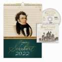 Kalender Franz Schubert 2022 (+CD) Monatskalender 30 x 42 cm