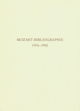 MOZART-BIBLIOGRAPHIE 1976-1980 MIT NACHTRAEGEN ZUR MOZART-BIBLIOGRA- PHIE BIS 1975