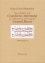 Neu erfundene und grndliche Anweisung zu vollkommener Erlernung des Generalbasses (Hamburg 1711)