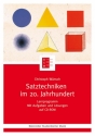 Satztechniken im 20. Jahrhundert (+CD-ROM)  