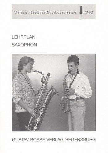 Lehrplan Saxophon Verband deutscher Musikschulen 