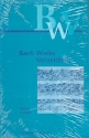 Bach-Werke-Verzeichnis  Kleine Ausgabe