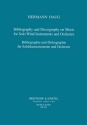 Bibliographie und Diskographie in 3 Bnden (Band 1-3) fr Soloblasinstrumente und Orchester