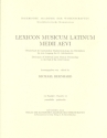 Lexicon musicum latinum medii aevi Faszikel 14 pausabilis - psalmodia