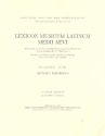 Lexicon musicum latinum medii aevi Faszikel 15 psalmodialis - semibrevis