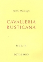 Cavalleria Rusticana  Libretto (dt)