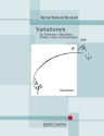 BB3380 Variationen (Nr.16) fr Klarinette, Akkordeon, Violine, Viola und Kontrabass Stimmen