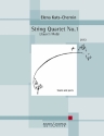 String Quartet No. 1 - Joyce's Mob Streichquartett Partitur und Stimmen