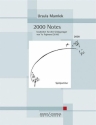 BB3481  2000 Notes fr Xylophon, Glockenspiel, Vibraphon und Marimbaphon (3 Spieler) Spielpartitur