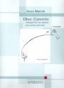Concerto fr 2 Klaviere, Schlagwerk und Oboe Partitur und Stimmen