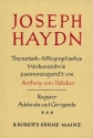 Joseph Haydn Band 3 Thematisch-bibliographisches Werkverzeichnis