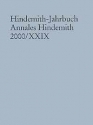 Hindemith-Jahrbuch Band XXIX Annales Hindemith 2000