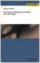 Die Idee der Bildung im Schaffen von John Cage