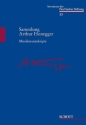 Sammlung Arthur Honegger - Musikmanuskripte