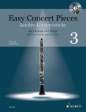 Leichte Konzertstcke Band 3 (+CD) fr Klarinette und Klavier