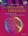 Songs for Freedom (+CD) fr Klavier (mit Texten und Akkorden)