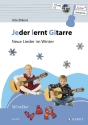 Jeder lernt Gitarre - Neue Lieder im Winter (+CD) fr Gitarre Lehrbuch