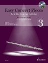 Easy Concert Pieces vol.3 (+CD) for flute and piano