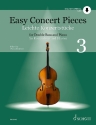 Easy Concert Pieces Band 3 - Leichte Konzertstcke (+Online Audio) fr Kontrabass und Klavier