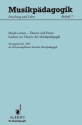 Musik-Lernen - Theorie und Praxis Beiheft 7 Studien zur Theorie der Musikpdagogik