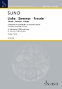 Liebe - Sommer - Freude fr Mnnerchor und Klavier Partitur (schwed/dt)