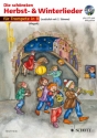 Die schnsten Herbst- und Winterlieder (+CD) fr 1-2 Trompeten Spielpartitur