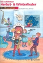 Die schnsten Herbst- und Winterlieder fr 1-2 Altsaxophone Spielpartitur