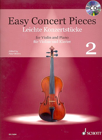 Leichte Konzertstcke Band 2 (+CD) fr Violine und Klavier
