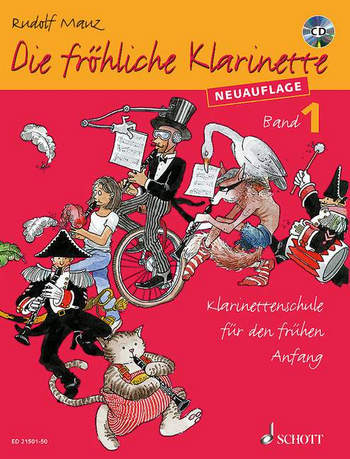 Die frhliche Klarinette Band 1 (+CD) fr Klarinette