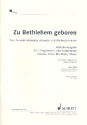 Zu Bethlehem geboren fr 2 Singstimmen oder 2-stimmigen Chor